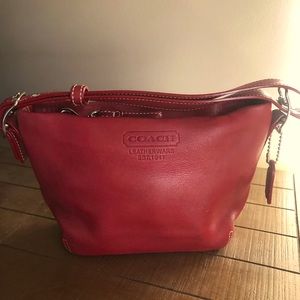 Red Coach Mini Purse